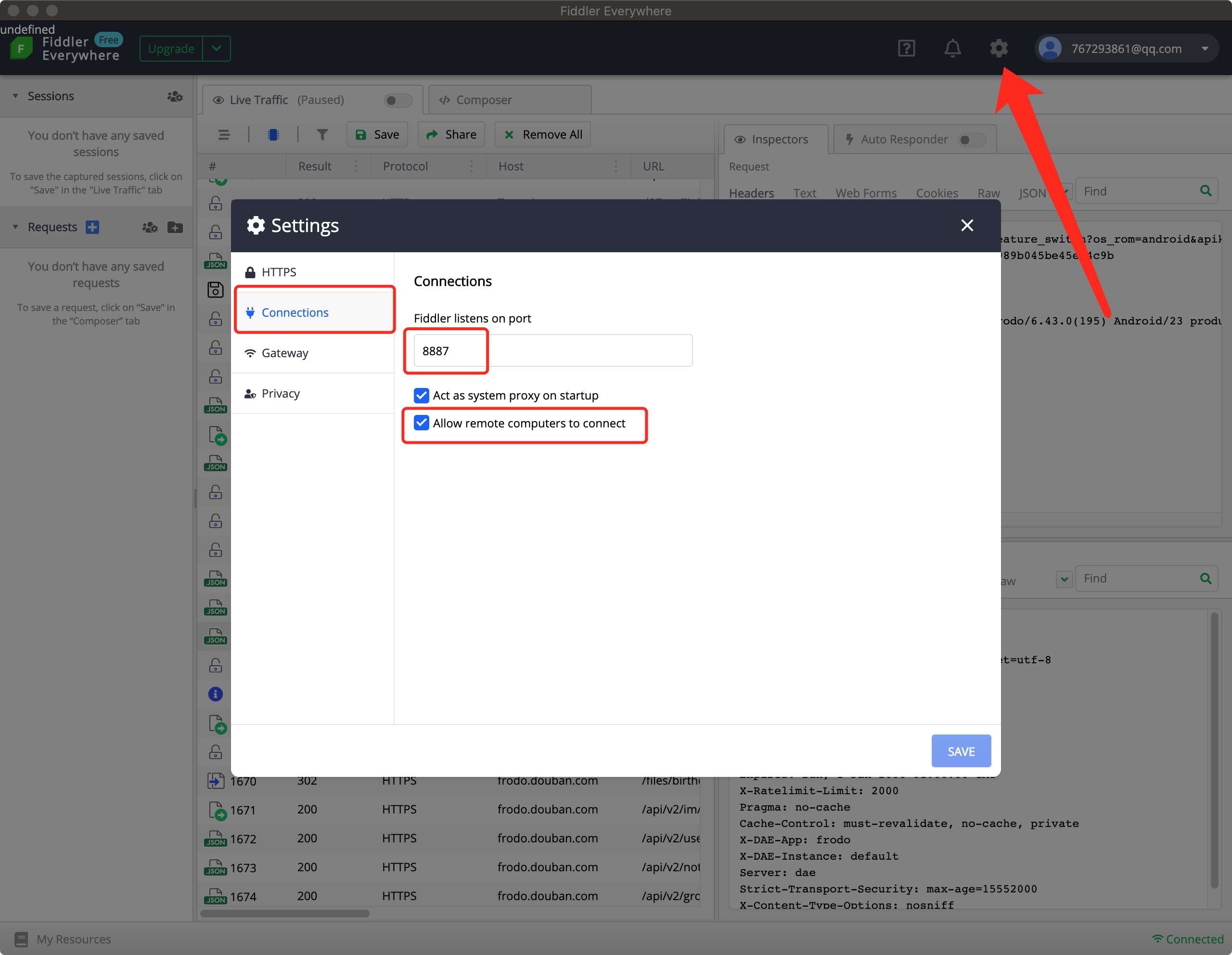 Fiddler for mac+安卓模拟器抓包豆瓣APP